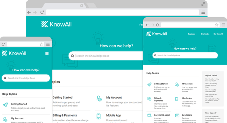 Features knowall-responsive