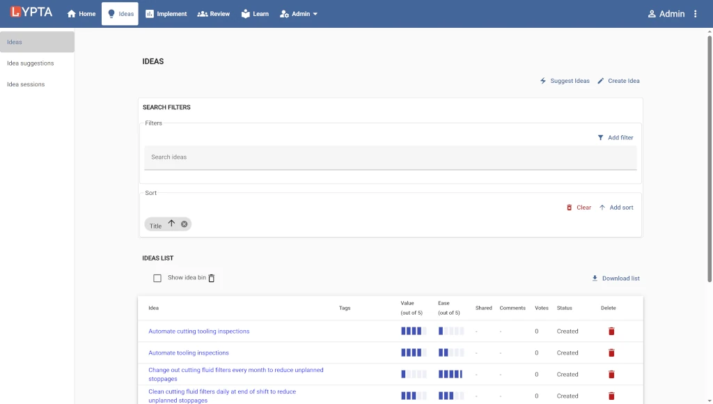 Lypta overview